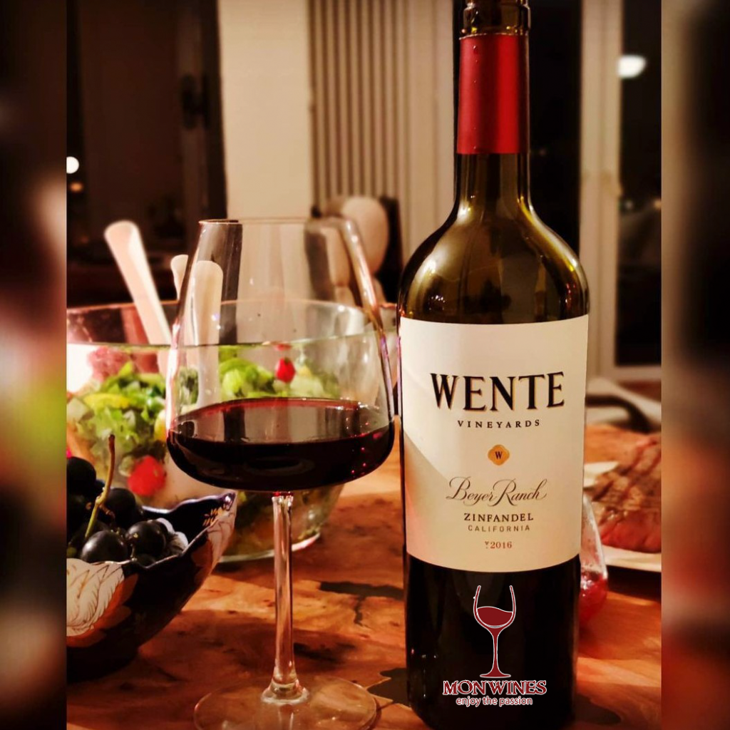 Wente Beyer Ranch Zinfandel Hương Vị Từ Vùng Đất California